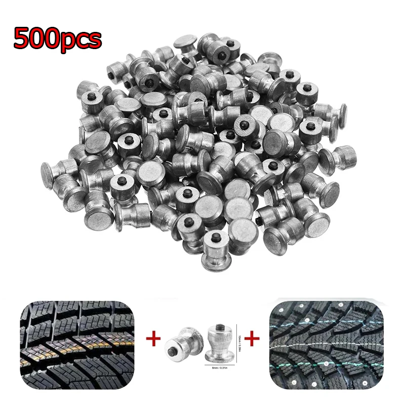 Winter Wheel Car Tires Studs Screw Anti-Slip Snow Tire Wheel Spikes Hard Alloy Studs For Lada Bmw Ford Audi Truck Motorcycle