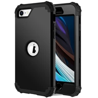 case for apple iphone se 4 7 inch 2020wefor hard pcsoft silicone 3 layers hybrid full body protect popular covers