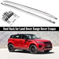 car roof rack for land rover range rover evoque 2012 2021 rails bar luggage carrier bars top cross bar rack rail boxes aluminum