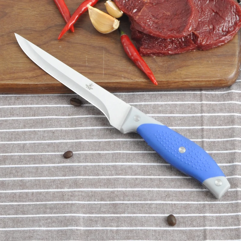 little cook 6 kitchen boning chef knife full tang fixed blade fishing knives sharp meat cleaver cooking filet tools gadgets free global shipping