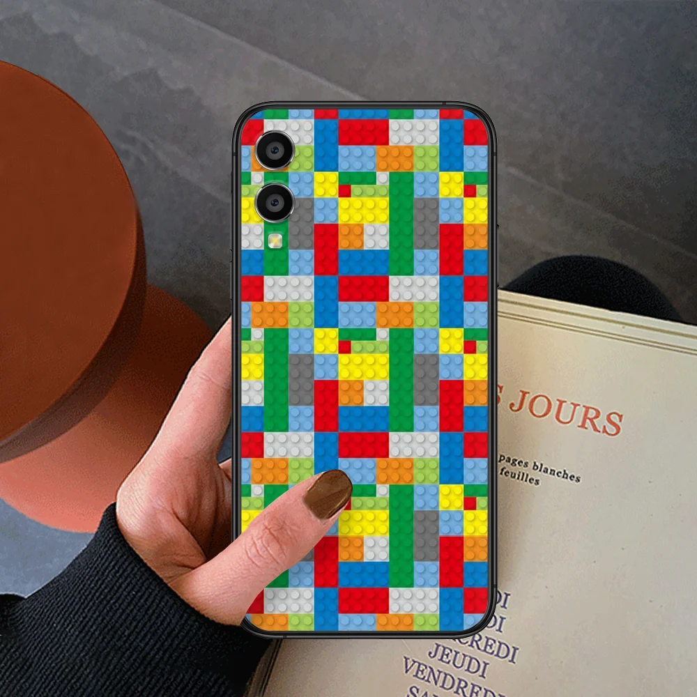 

Game LegoS blocks Phone Case For Huawei Honor 6A 7A 7C 8 8A 8X 9 9X 10 10i 20 Lite Pro Play black Prime Trend Shell Silicone