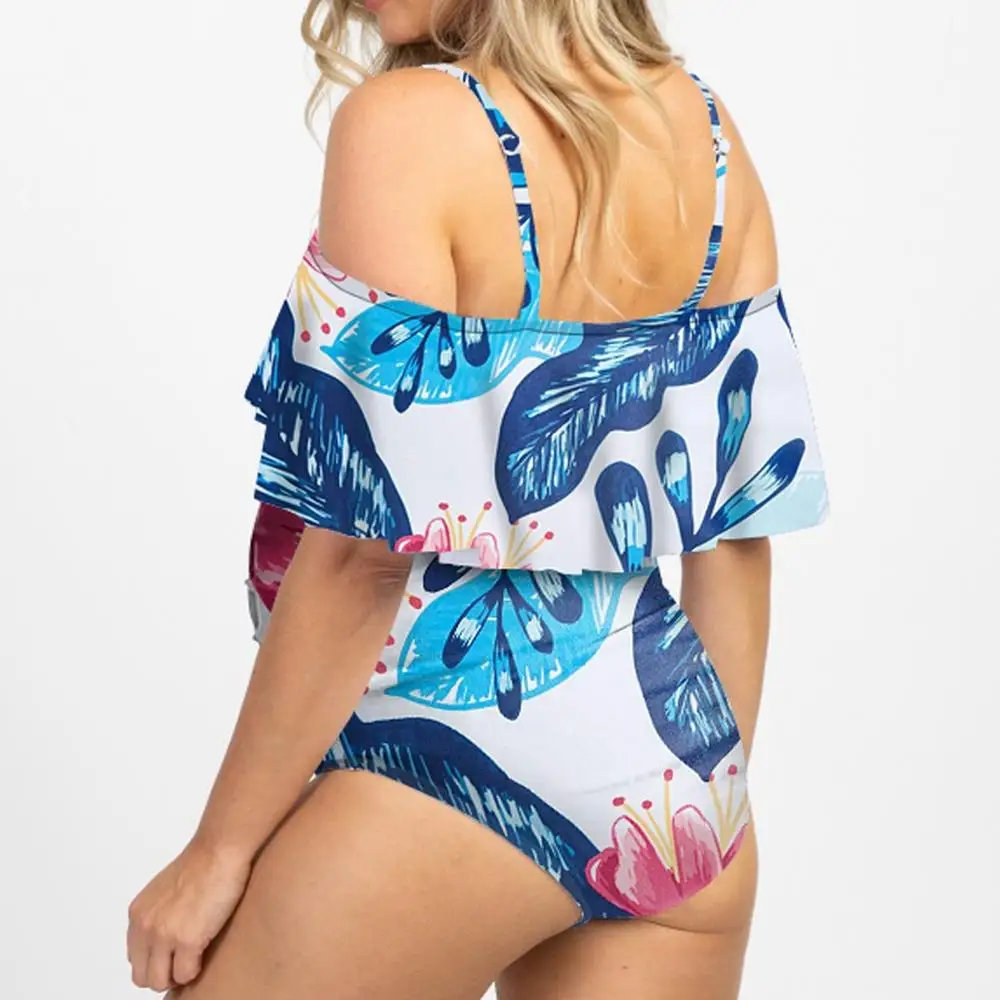 Pregnant Woman Brazilian Print Push-Up Padded Bra Bikini Bodysuit One Piece Sexy Jumpsuit Swimwear For Female 2020 Summer | Спорт и