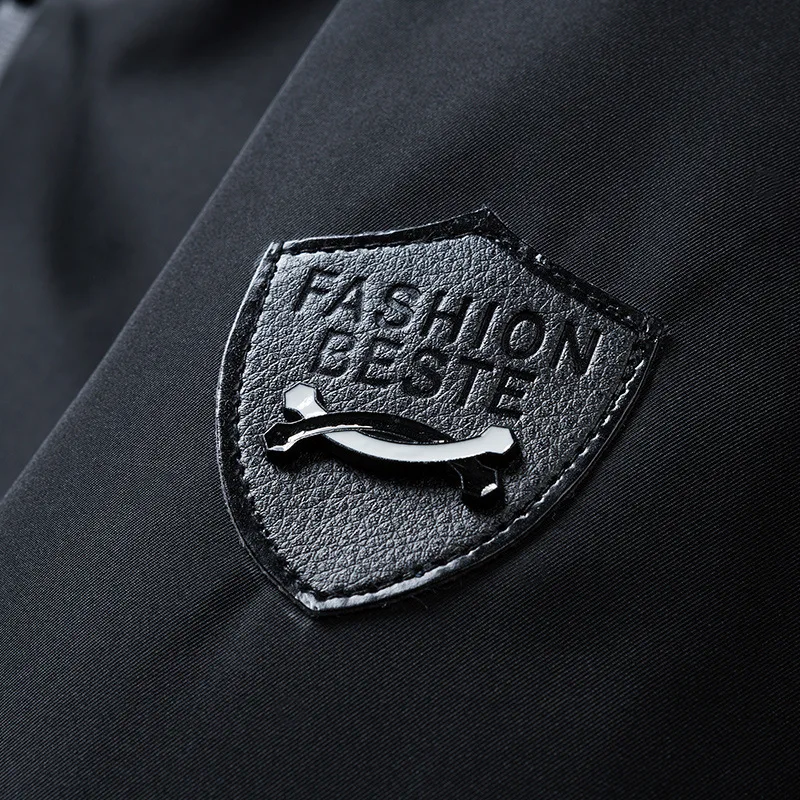 Мужская повседневная хлопковая ветровка Длинные куртки осенняя мужская Военная