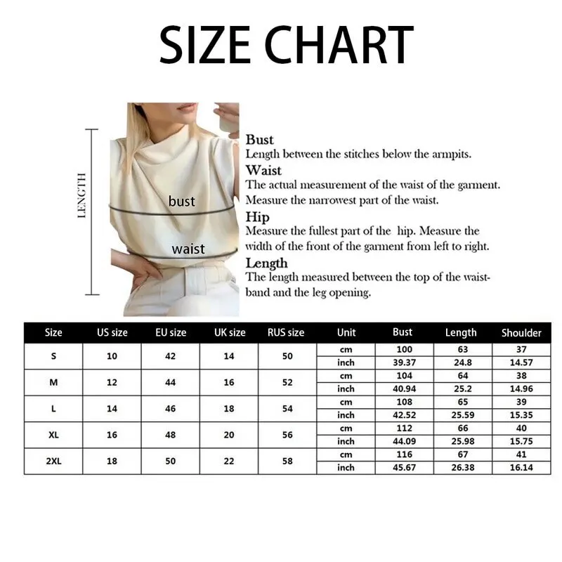 

2021 New Summer Office Ladies Loose Blouses Casual Female Chic Tops Women Sleeveless Blouses Elegant Stand Collar Soft Shirt