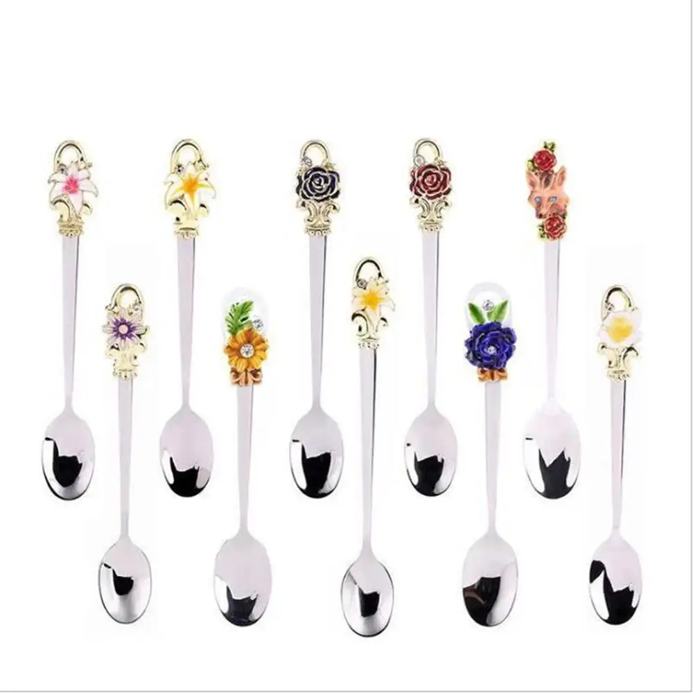 5 шт./10 шт. столовые приборы из нержавеющей стали|Ложки| |