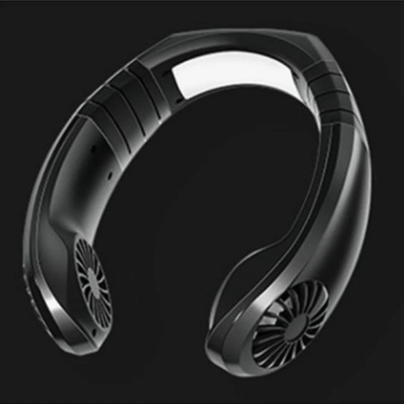 Koop Opknoping Nek Fan Draagbare Usb Mini Luchtkoeler Mechanische Low Noise Koeling Uithoudingsvermogen Passen Hoek