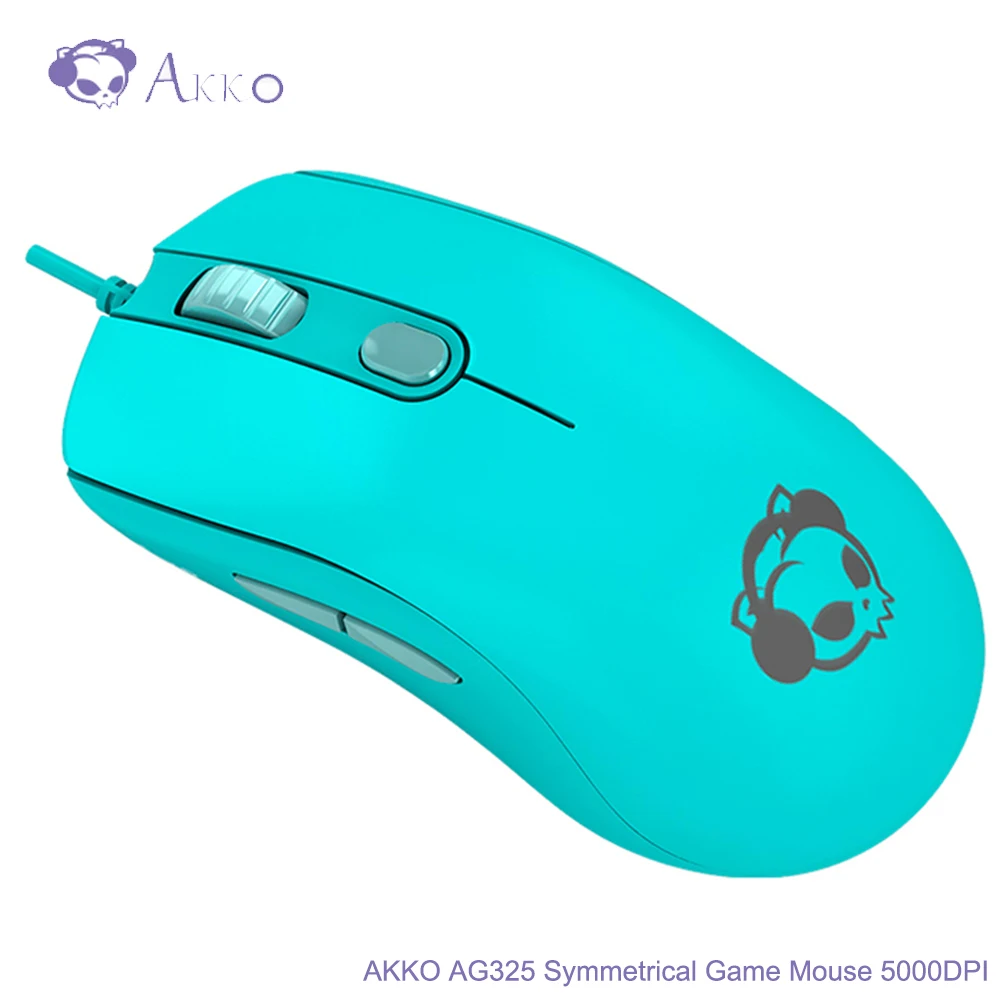AKKO AG325 мышь симметричная игровая мышь 5000 dpi чип PMW3325/Omron Micro Motion для игр дома и офиса