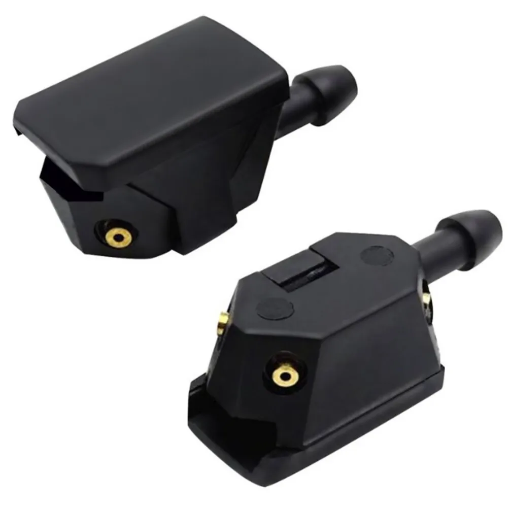 

2Pcs Car Windshield Washer Wiper Nozzle Blade Water Spray Jets Nozzles Universal Washer Nozzle Windshield Wiper Systems