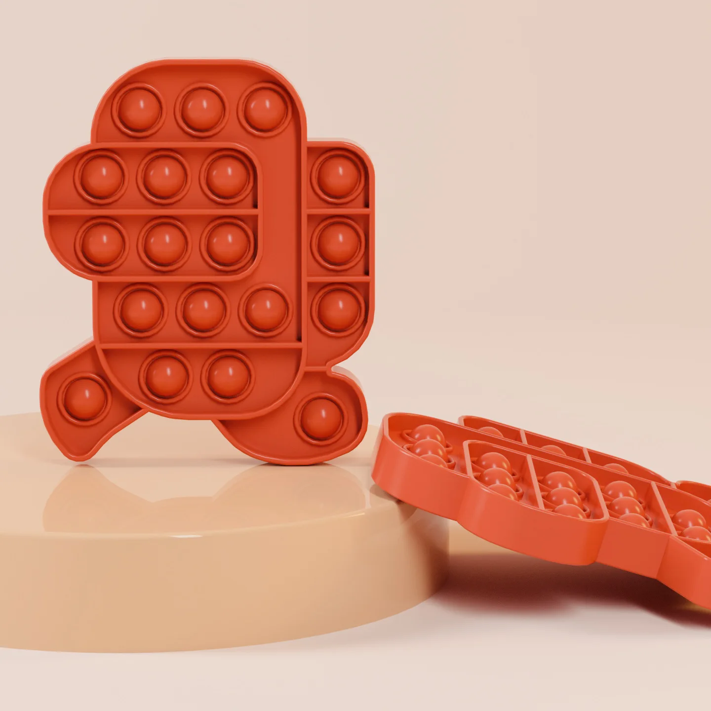 Игрушка-фиджет среди нас игрушка для снятия стресса взрослых мягкая сжимаемая