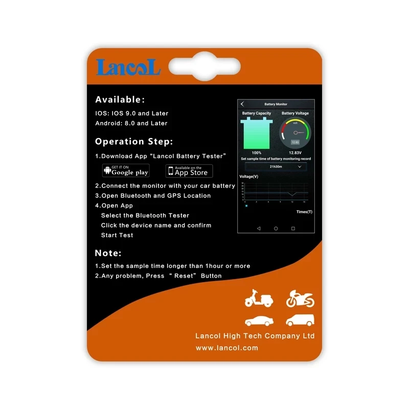 Монитор аккумулятора Bluetooth новая версия 12 В автомобильный вольтметр|Тестеры