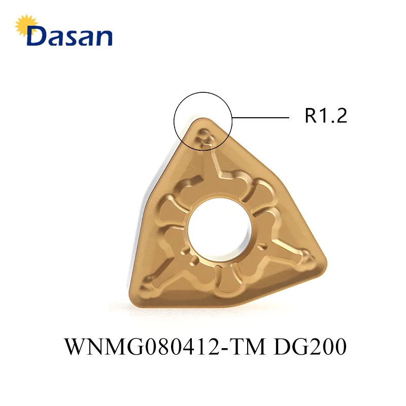 

Токарная пластина, твердосплавный Режущий инструмент для стали, WNMG TM TWNMG080404R, HQ GT GR WNMG080412