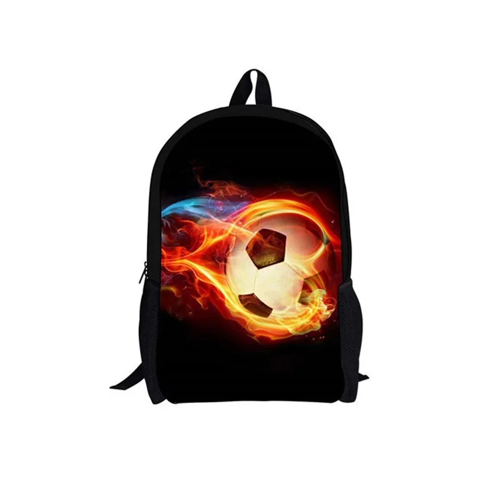 

Популярный детский школьный рюкзак с футбольным принтом на заказ, детские школьные сумки, индивидуальный мультяшный дизайн с животными, На...