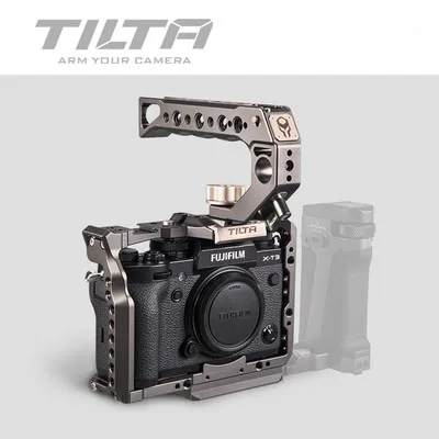 Новая камера Tilta Fujifilm X-T3 клетка для камеры X T3 и X-T2 держатель с зажимом для камеры fujifilm xt3 клетка аксессуары VS SmallRig - Цвет: basic kit