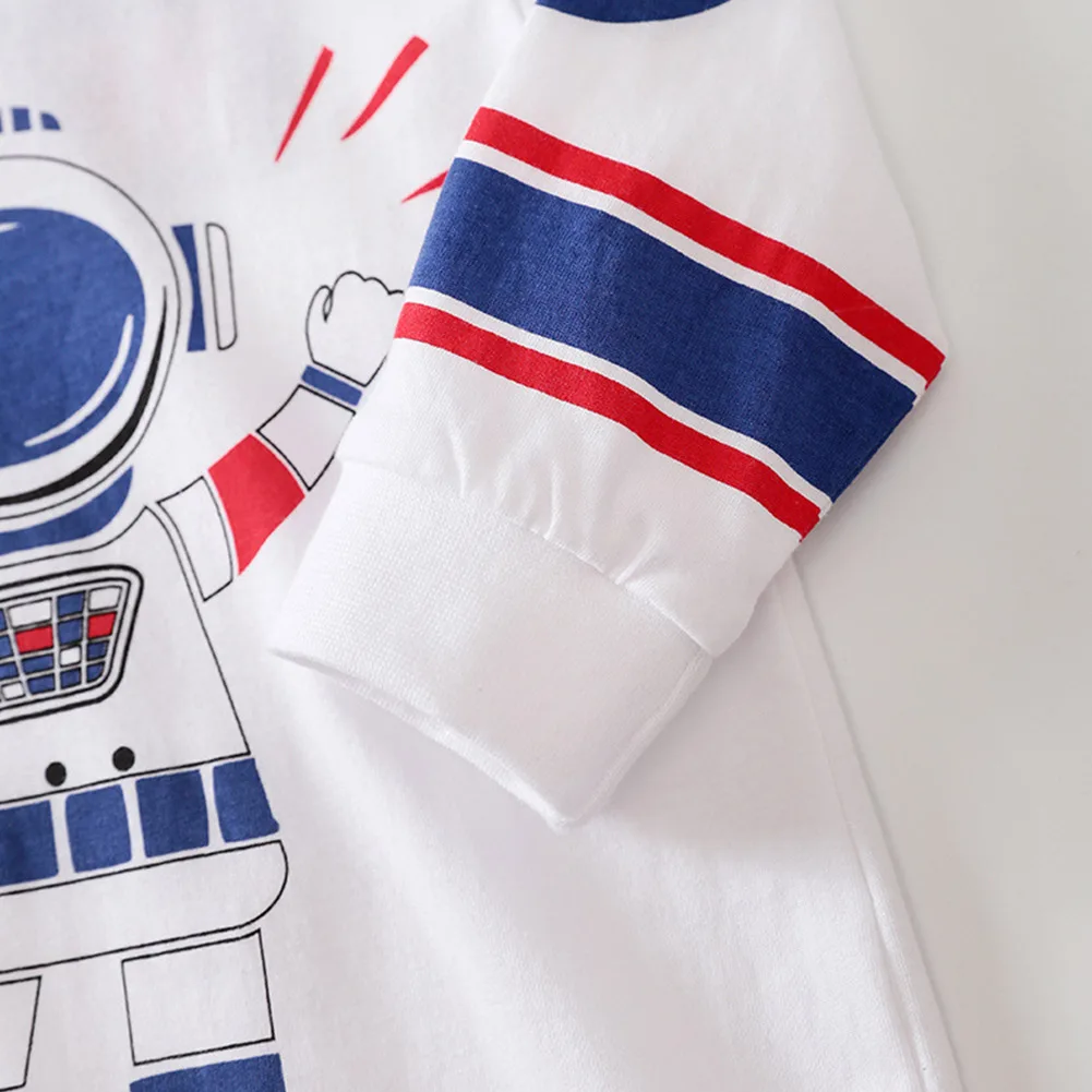 Костюм для косплея астронавта мультяшный Детский комбинезон фланелевый