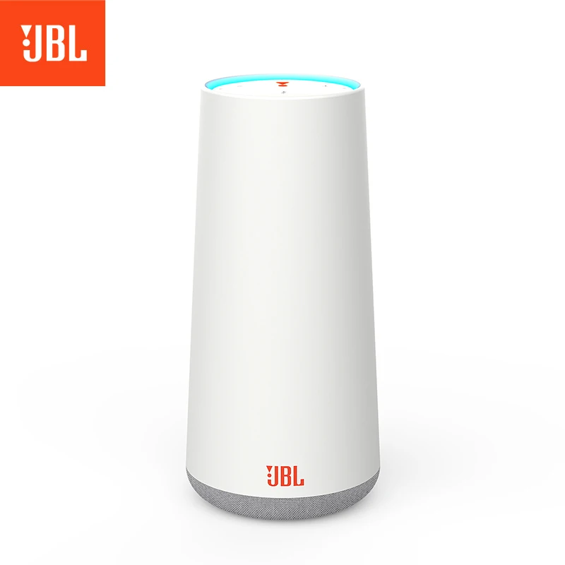 JBL TOWER умный музыкальный замок беспроводной Bluetooth динамик Умный интеллектуальный wifi Голосовое управление AI динамик мини глубокий бас звук - Цвет: Белый