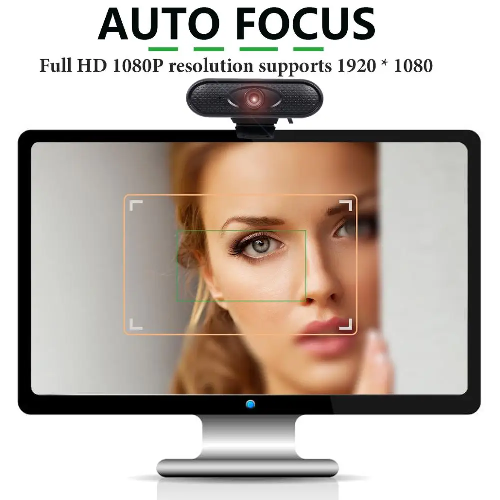 Веб камера для видеозвонков Full HD USB 1080p встроенный микрофон|Камеры заднего вида