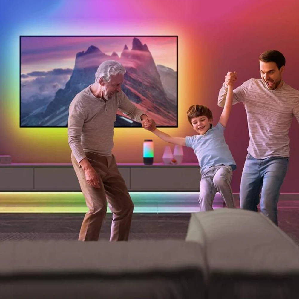 Контроллер Лента лампа 1 шт. USB RGB фон светильник ing Bluetooth ТВ Настольный Экран