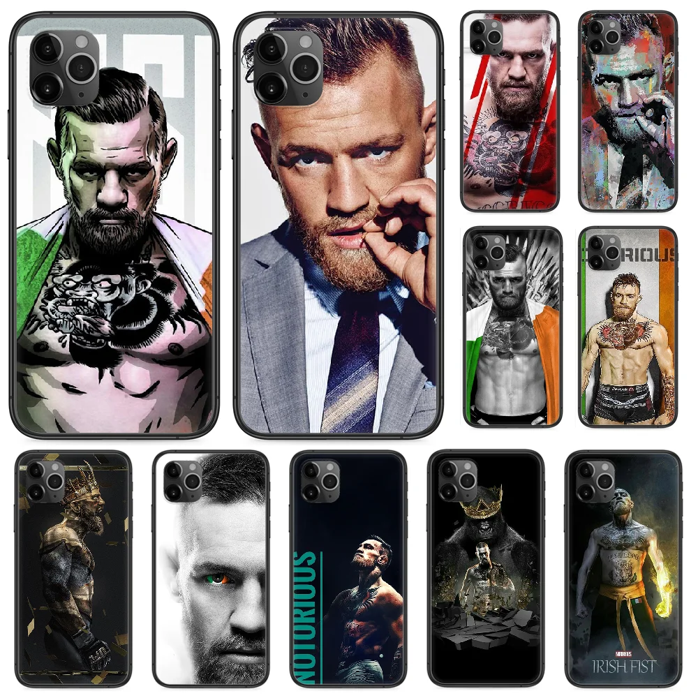 Конор King боксеры Conor Mcgregor Чехол для мобильного телефона iphone 4 4s 5 5S SE 5C 6 6S 7 8 plus X XS XR 11