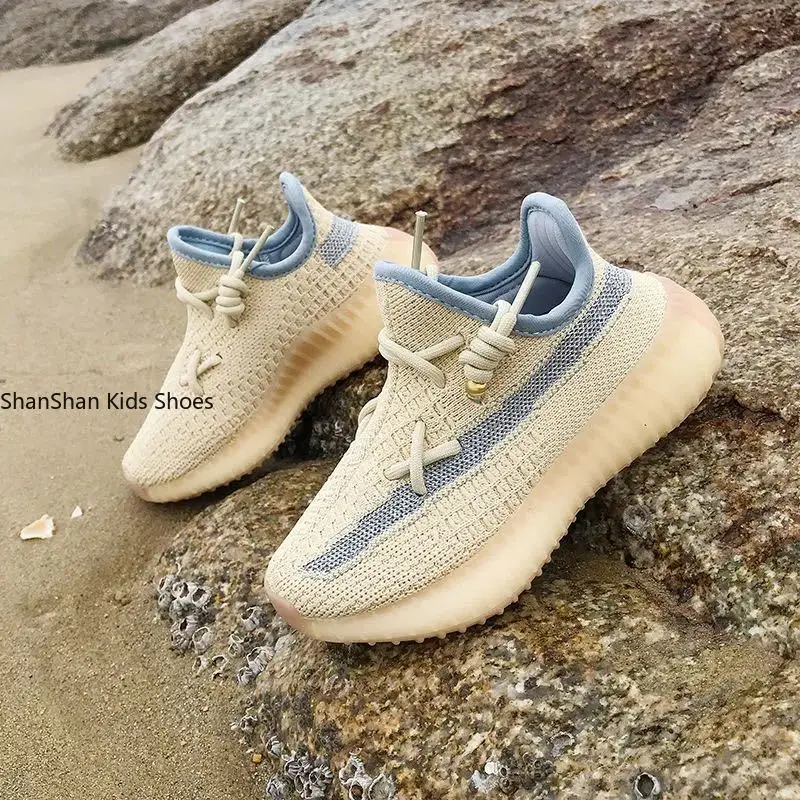 

Spring 2021 New Style Children's Shoes Girls Star 350 Mesh Soft Sole Boys Sports and Leisure Shoes Kids Shoes Kids Fashion