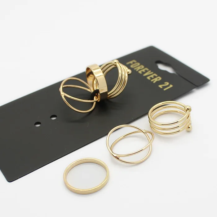 Набор колец в стиле панк уникальный набор 6 шт.|Кольца| |