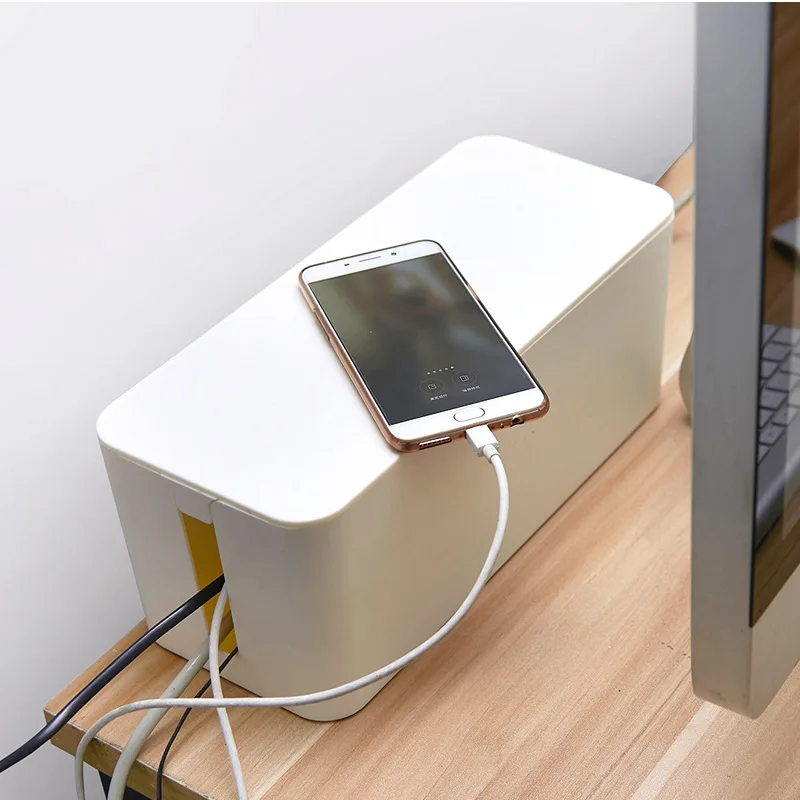 

Plastic Wire Storage Box Power Line Storage CasesJunction Box Cable Tidy Storage Household Necessities Patch Panel Storage Box