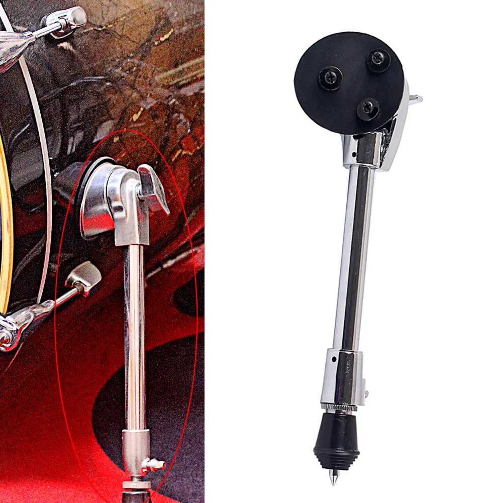 

Bass Drum Legs, Bass Drum Spurs 1 Pair Iron Plating Metal Anti-Rust Stable Bass Drum Leg Drum Stands For Precussion Instrument