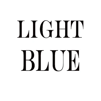 Light Blue Матовая воздушная Прямая футболка - Цвет: Light Blue