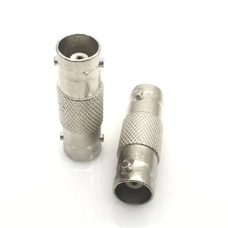 2/5/10 шт./лот BNC Женский проходной коаксиальный кабель BNC разъем Удлинительный кабель для видеонаблюдения Камера AHD камера наружного видеонаблюдения