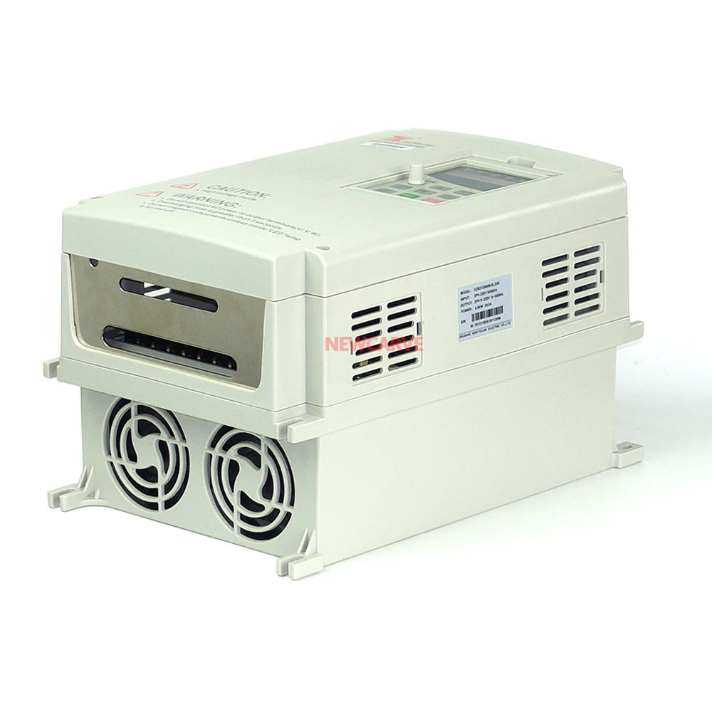 ЧПУ VFD инвертор FuLing 9KW Частотный преобразователь для 220V электродвигатель привода