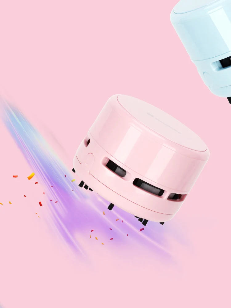 Настольный пылесос мини для клавиатуры резиновый пылесборник школы класса офиса