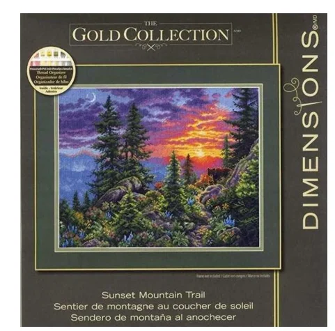 

Высококачественная вышивка, забавная вышивка крестиком с заката, 100% хлопчатобумажная нить, бесплатная доставка для домашнего декора