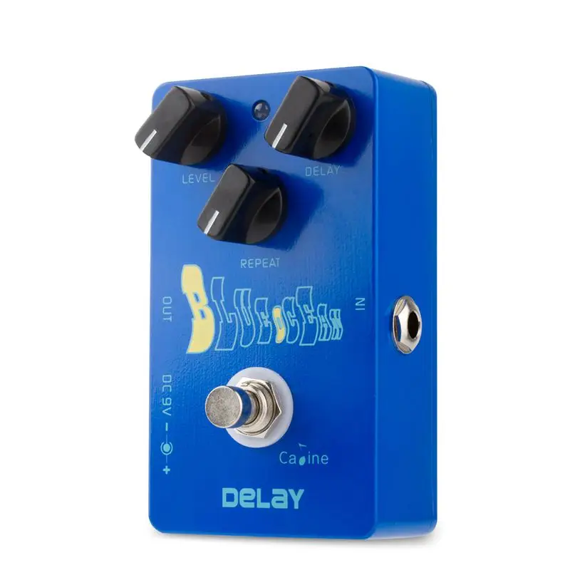 CALINE CP 19 синие океанские гитарные педали с эффектом Delay True Bypass Pedal|Детали и