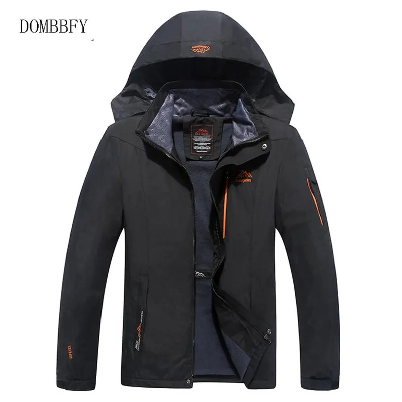 Мужская водонепроницаемая ветровка с капюшоном размеры до 8XL|Мужские куртки| |