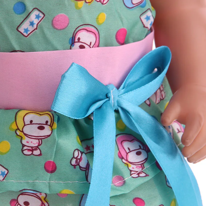 Модное платье для путешествий пляжные Fit 18 дюймов принятые в США и 43 см ухода за