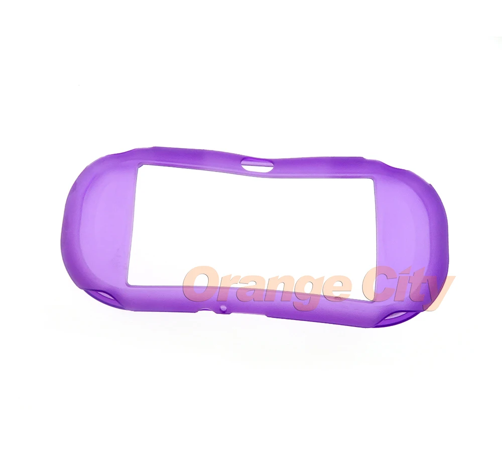 1 шт. резиновый мягкий силиконовый чехол для Sony PSV1000 PS Vita PSVita PSV 1000 защитный из