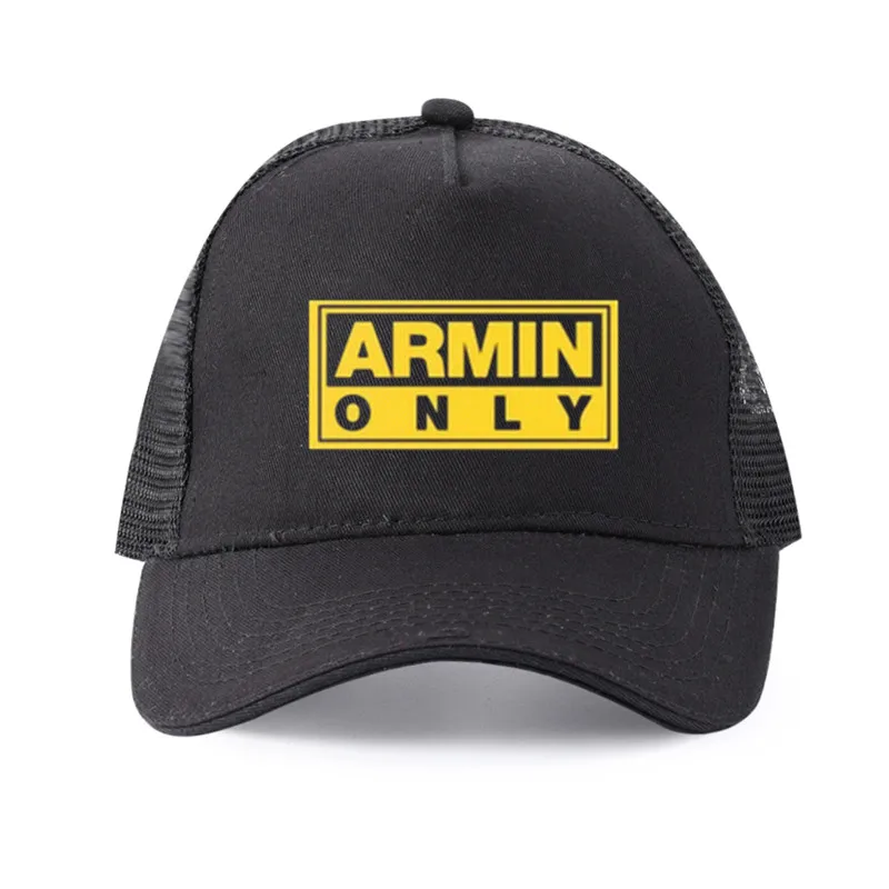 Высококачественная Мужская бейсболка из чистого хлопка с принтом Армин Ван