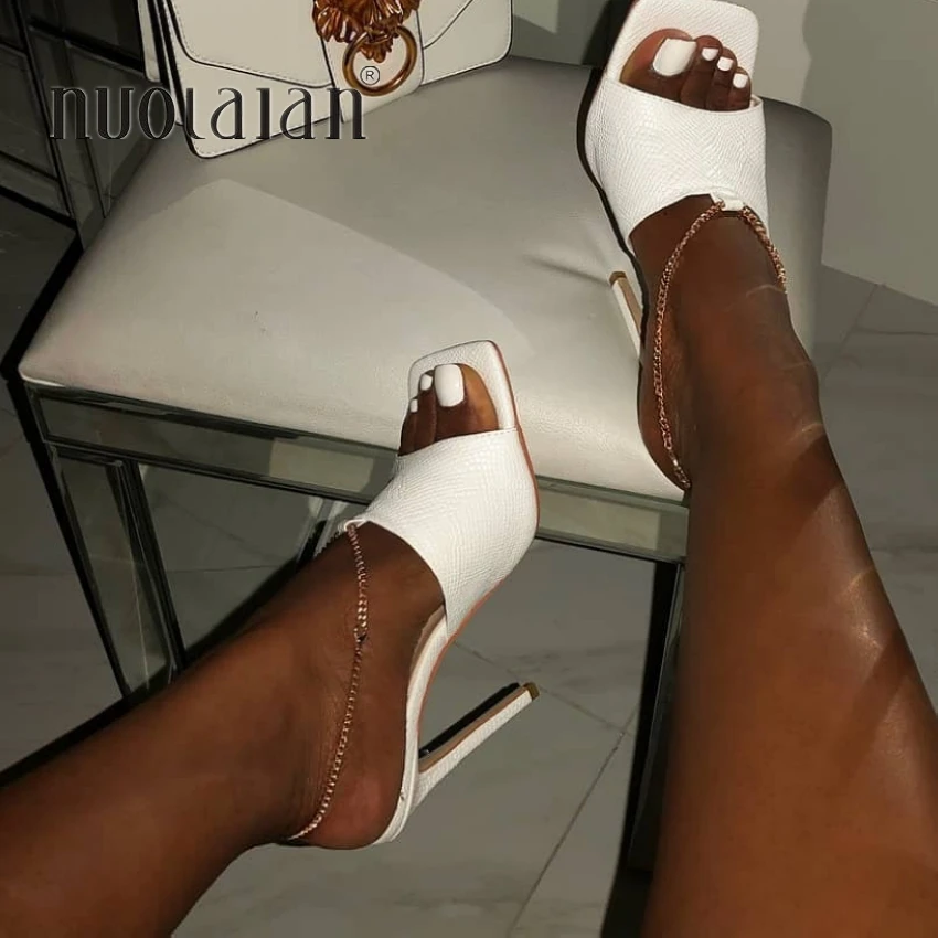 Женские босоножки со змеиным принтом туфли лодочки на тонком высоком каблуке