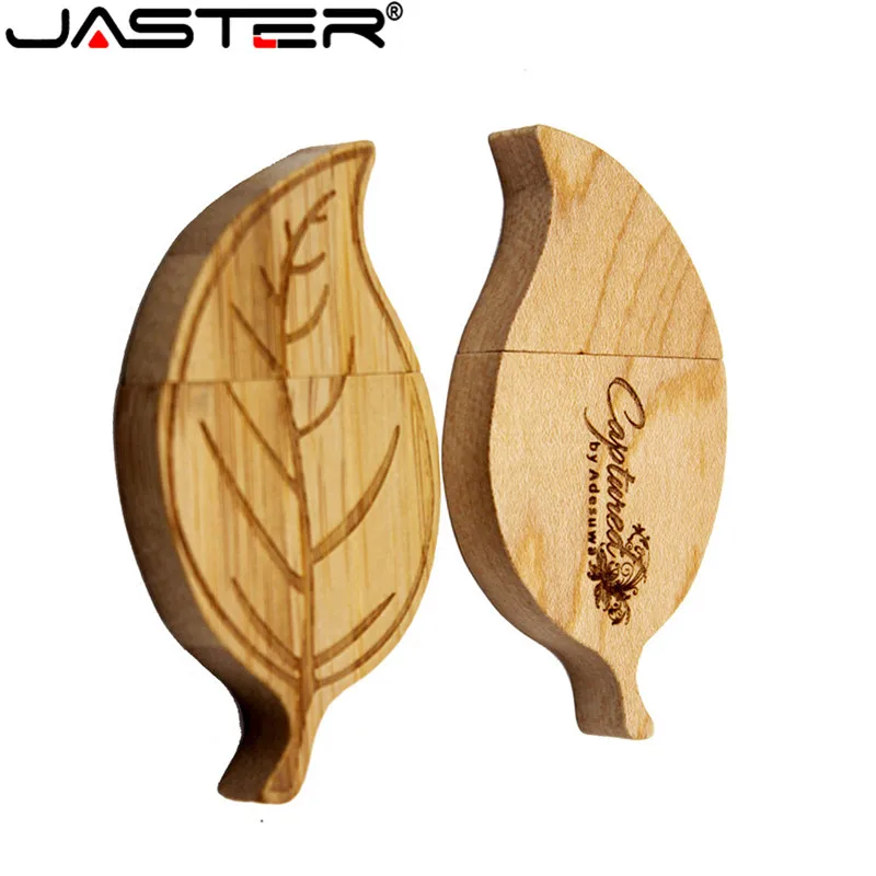 JASTER 2 Модель из кленового дерева углеродистые бамбуковые листья стильный usb