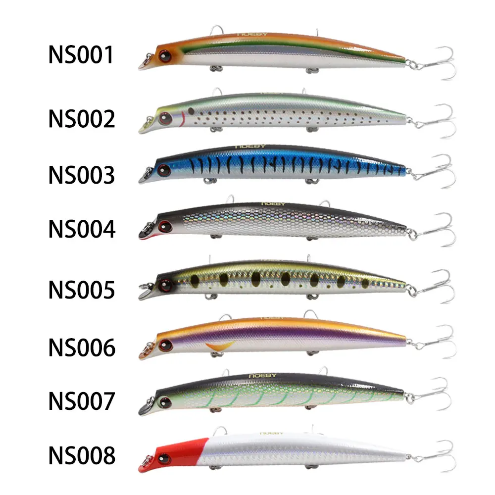 NOEBY встроенный в транспортное средство Fishng приманки 120 мм/16g 150 мм/24g плавающая