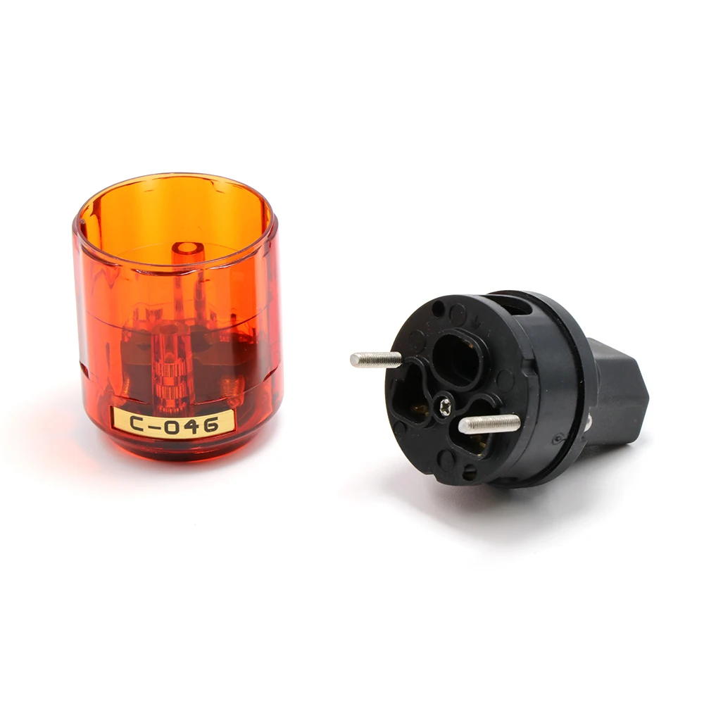 Пара P 046E + IEC C 046 разъемы Позолоченные SCHUKO EU Мощность штепсельной