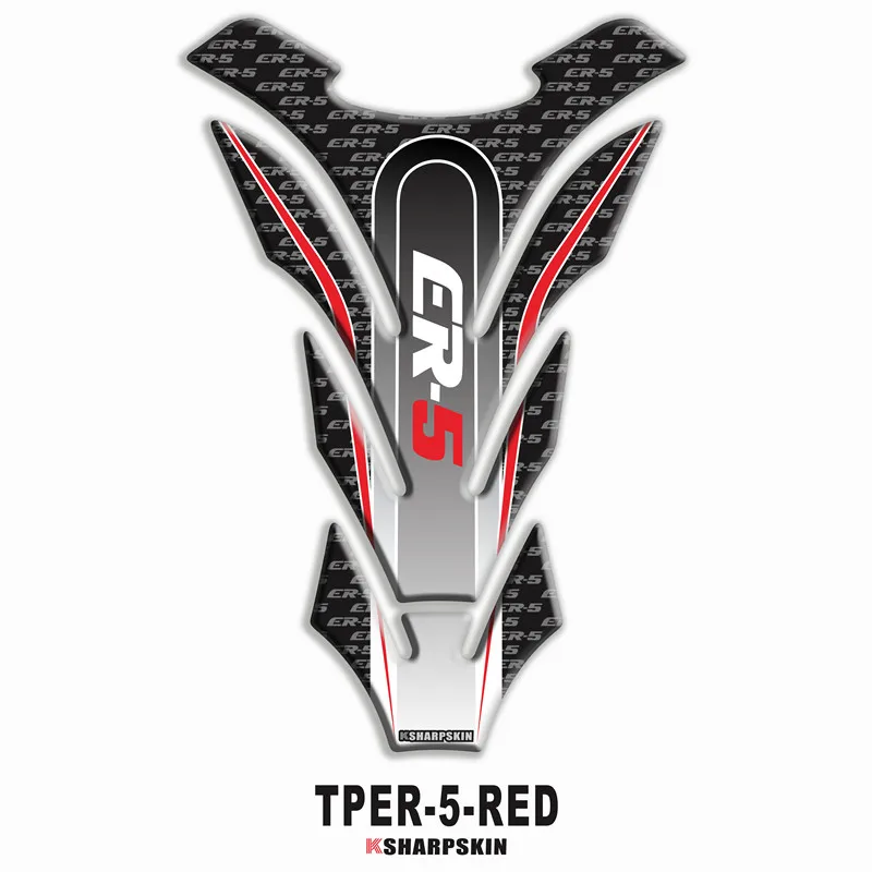 Мотоциклетная 3D наклейка на топливный бак защитная декоративная для KAWASAKI ER-5 er5