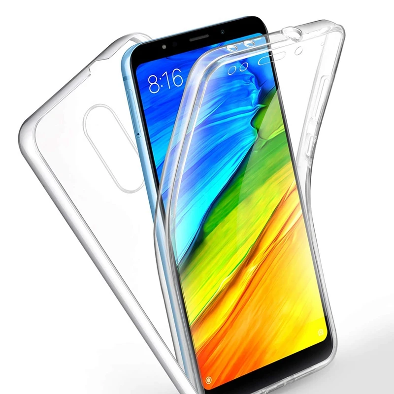 Full Body Shockproof Clear Case For Xiaomi Mi 8 Redmi S2 6A 6 Pro 5 Plus Note 5A 4 4X A1 A2 Lite DropProof Cover | Мобильные