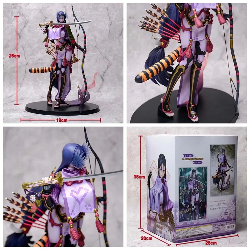 Fate/Grand Orde Berserker Minamoto no Raiko PVC Action Figure Anime Figure Model Toys Sexy Girl Figure Collection Doll Gift