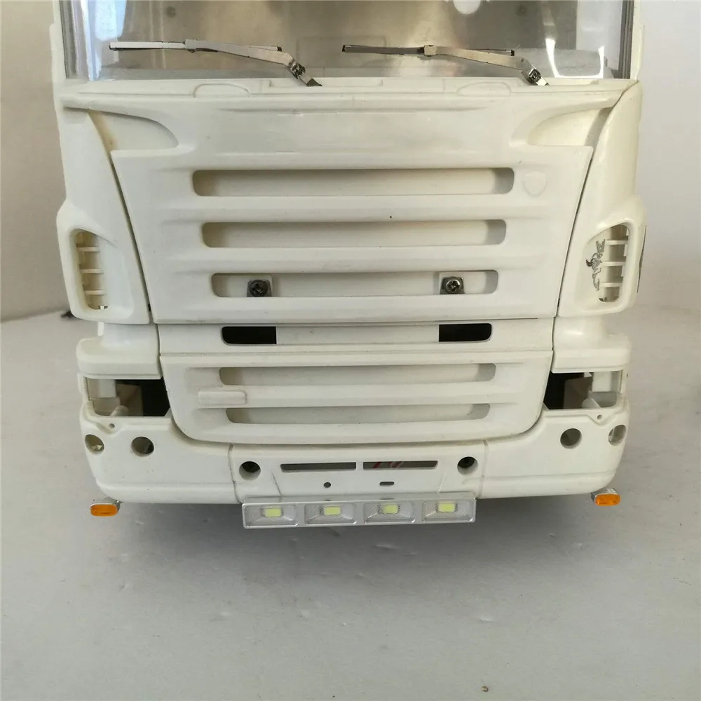 Передняя фара для поиска светодиодный светильник 1/14 Tamiya Scania R620 56323 R470 аксессуары