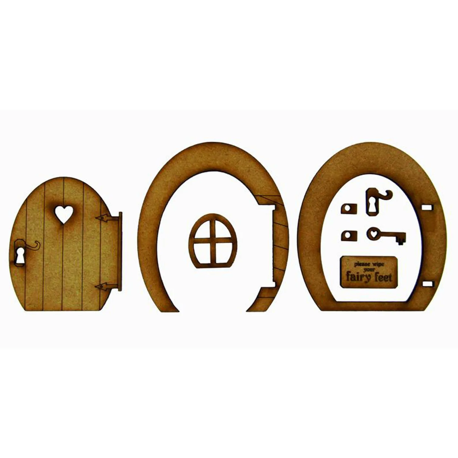 3d деревянная сказочная садовая дверь ручная работа сделай сам украшение для