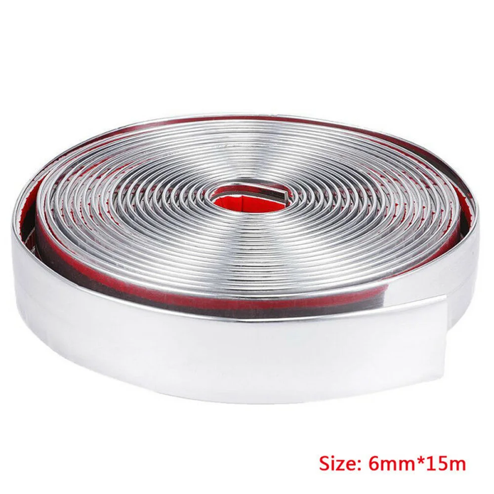 

Guard Molding Strip Chrome-plated Exterior Decorative Silver Edge Trim
