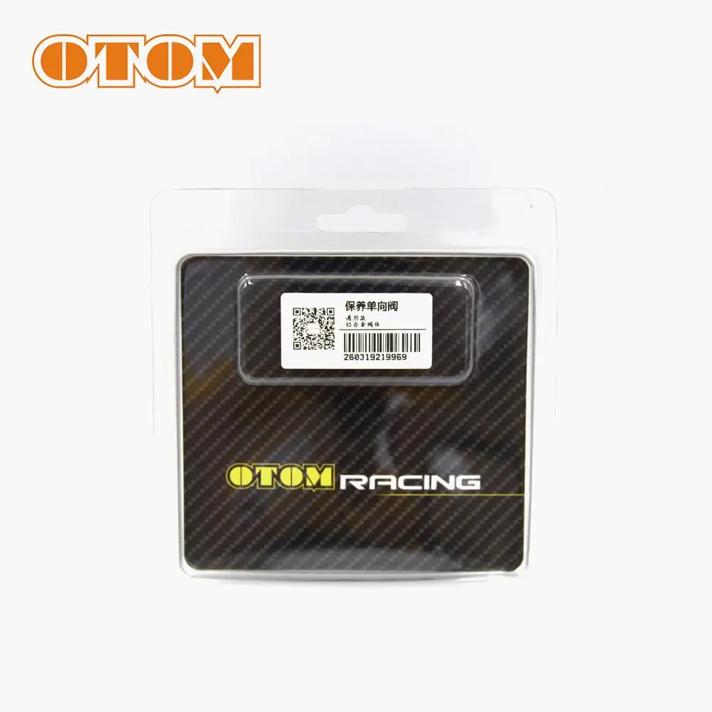 Универсальный мотоциклетный тормозной шланг OTOM односторонний клапан набор