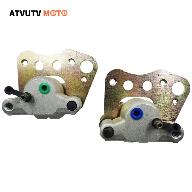 Motorcycle Front Right&Left Brake Caliper with Pads For ATV Polaris Sportsman 400 500 600 M6 M8