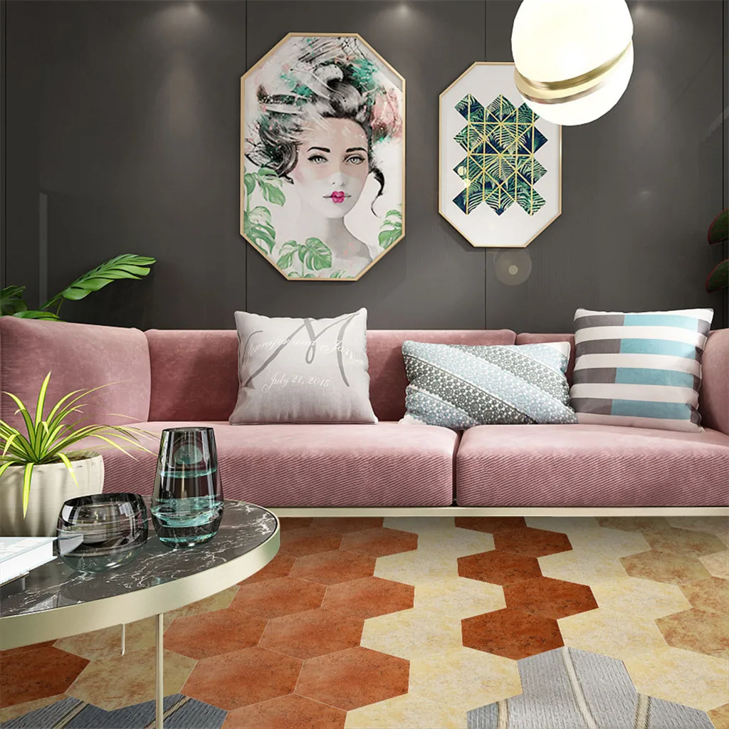 Самоклеящаяся Нескользящая настенная плитка для ванной и кухни 10 шт.