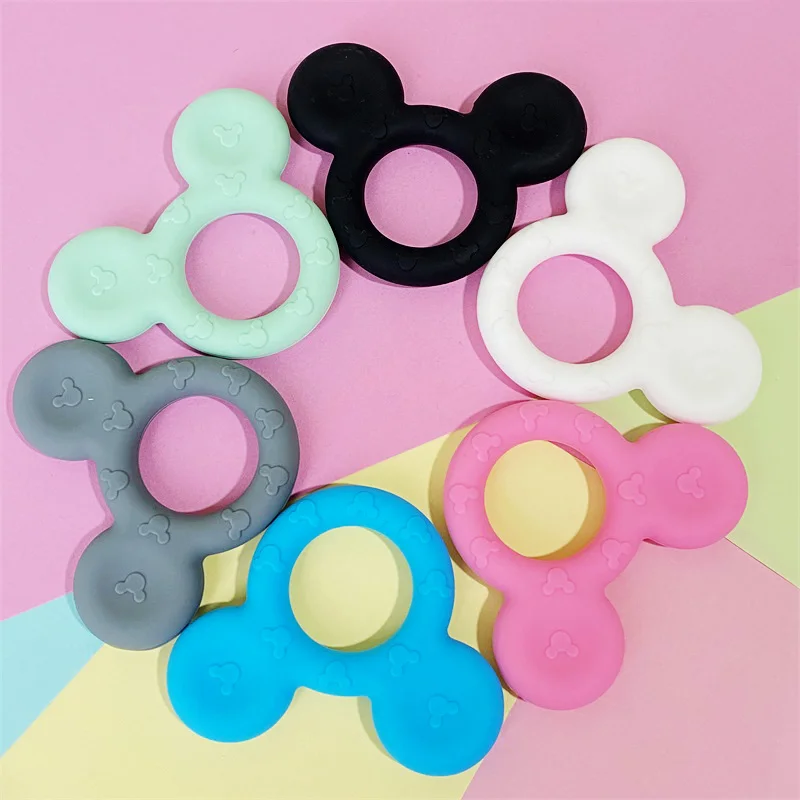 1 шт. Силиконовые Прорезыватели для зубов без бисфенола А | Мать и ребенок